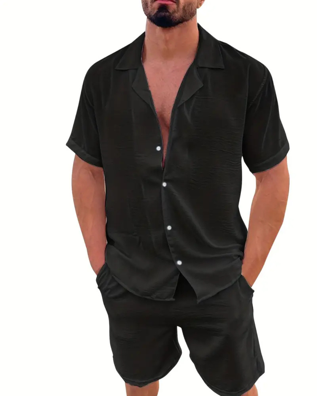 Conjunto para Hombre de Camiseta Manga Corta y Short