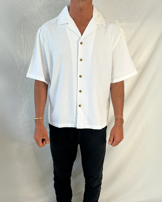 Camisa de Lino Frescura Natural y Estilo Refinado para Toda Ocasión