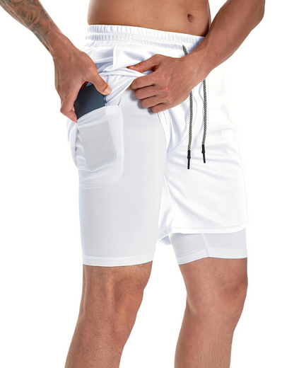 Pantalones cortos deportivos para hombre (OFERTA 2X1)