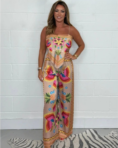 Conjunto Holgado con Estampado para mujer