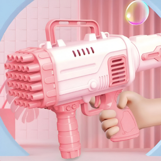 Pistola de burbujas automáticas para niños