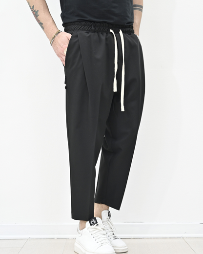 Pantalón Jogger Ancho con Ajuste de Cintura