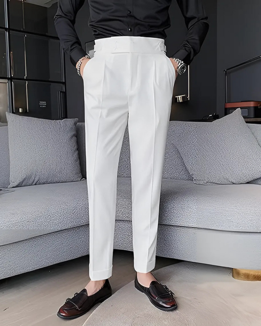 Pantalón Informal de Hombre en Colores Lisos