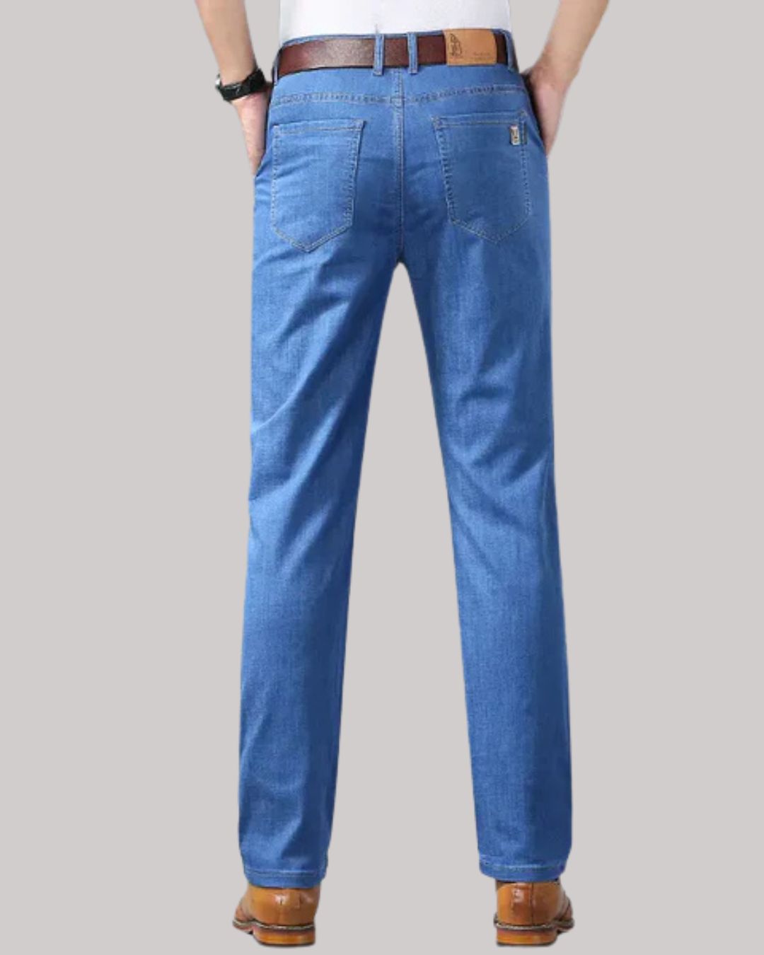 Pantalón Vaquero Elástico Para Hombre