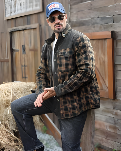 Camisa de Estilo Robusto Con Aislante Térmico Para Hombre®