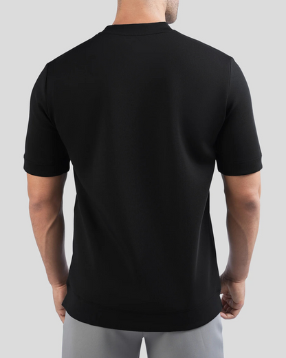 Polo Elástico con Tejido Suave y Resistente Para Hombre