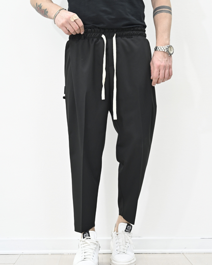 Pantalón Jogger Ancho con Ajuste de Cintura