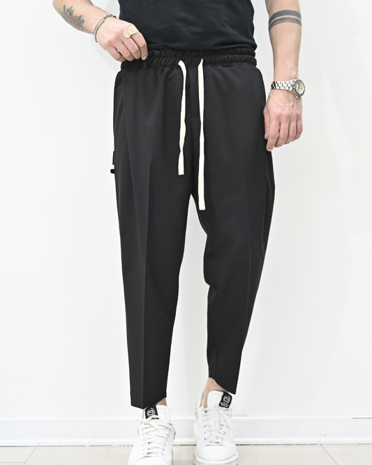 Pantalón Jogger Ancho con Ajuste de Cintura