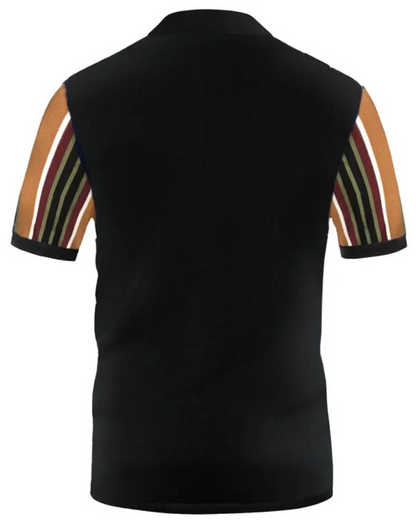 Camisa de Rayas y Manga Corta para Hombre