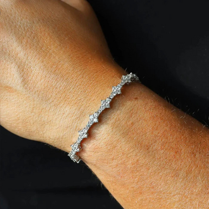 Pulsera Bañada en Plata