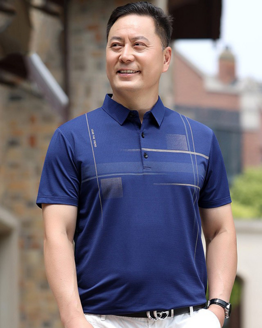 Camiseta Transpirable de Manga Corta para Hombre
