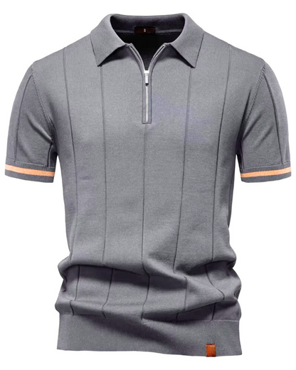 Polo Ligero con Tejido Suave y Resistente Para Hombre