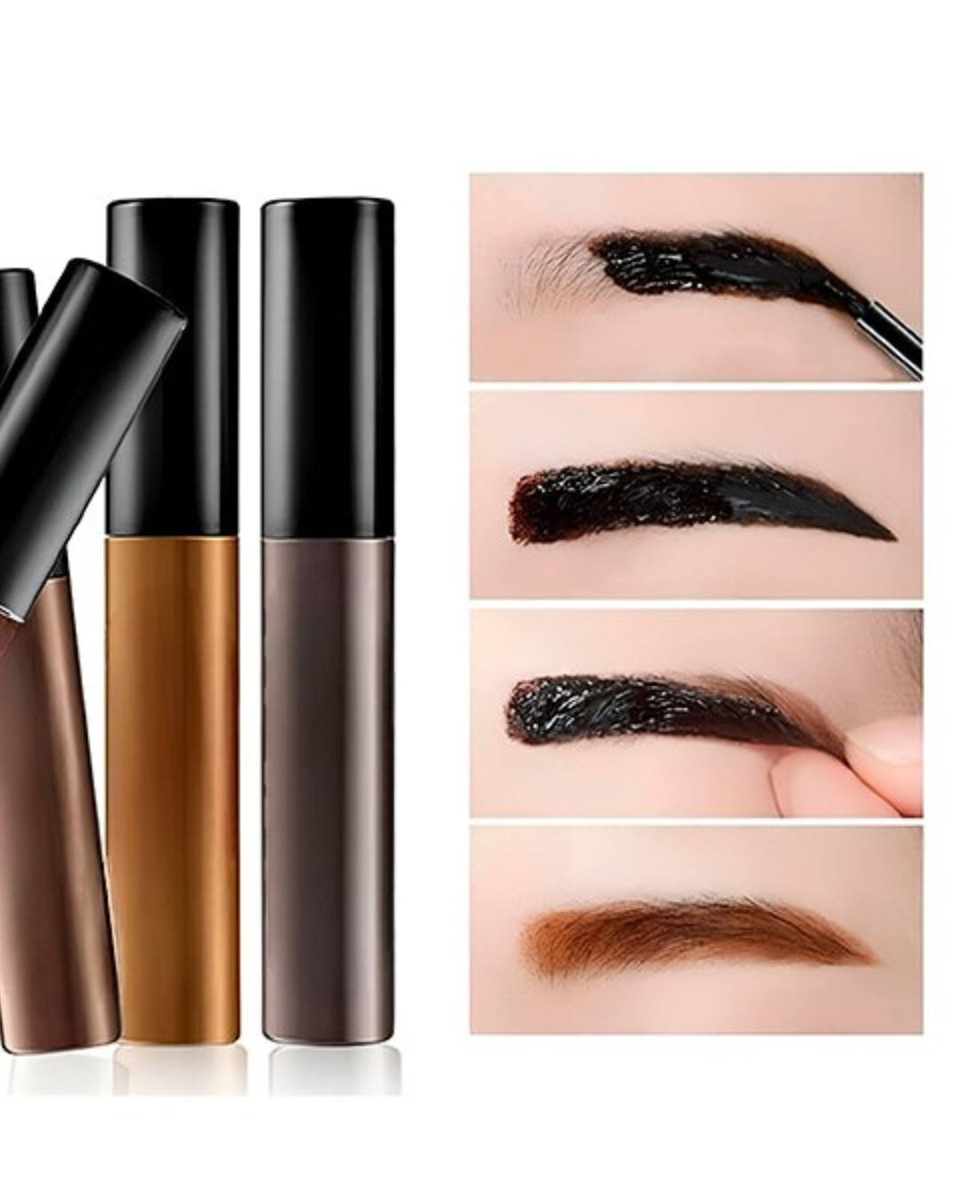 Gel para cejas con efecto tatuaje Definición natural y duradera