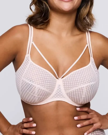 Sujetador con transparencia y soporte reforzado (OFERTA 2X1)
