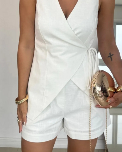 Conjunto Elegante de Dos Piezas para Mujer