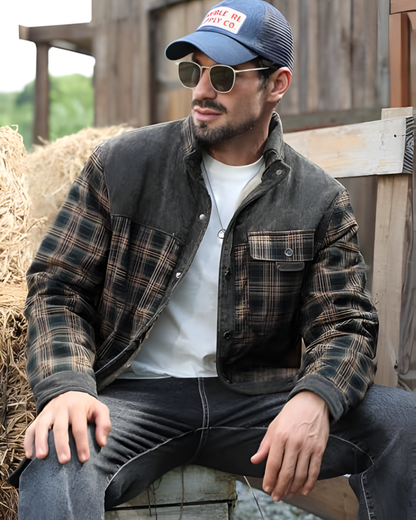 Camisa de Estilo Robusto Con Aislante Térmico Para Hombre®