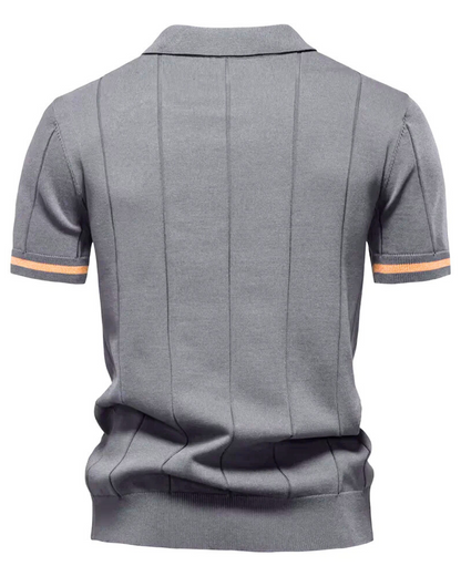 Polo Ligero con Tejido Suave y Resistente Para Hombre
