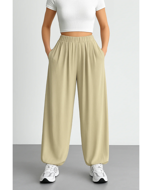 Pantalón Oversize de Estilo Bohemio con Diseño Atemporal y Confort Premium