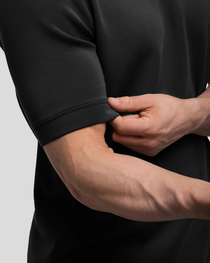 Camisa Ajustada de Manga Corta para Hombre