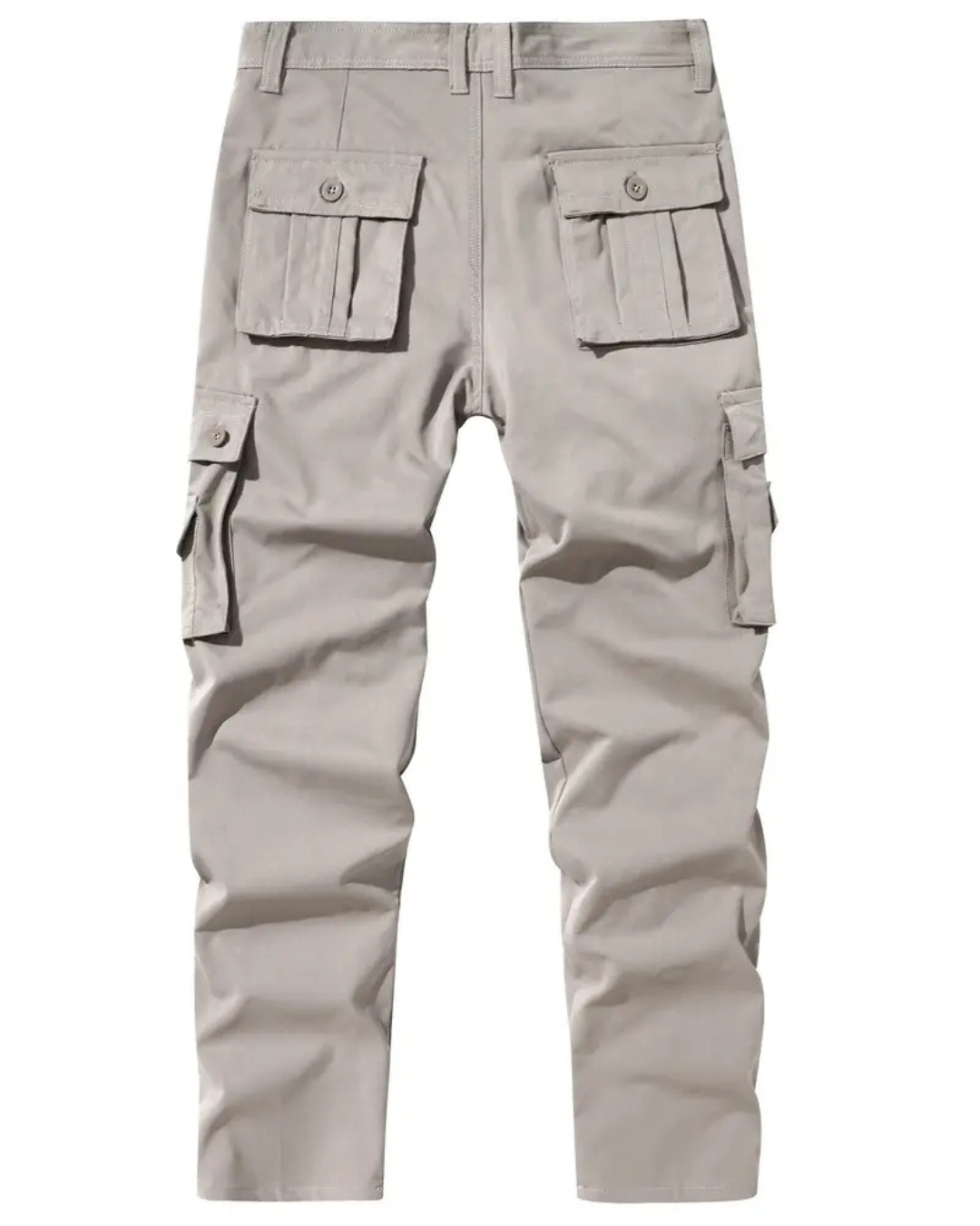 Pantalón Rectos para Hombre con Múltiples Bolsillos
