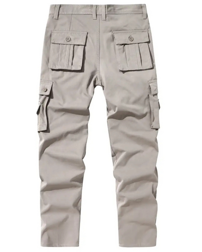 Pantalón Rectos para Hombre con Múltiples Bolsillos