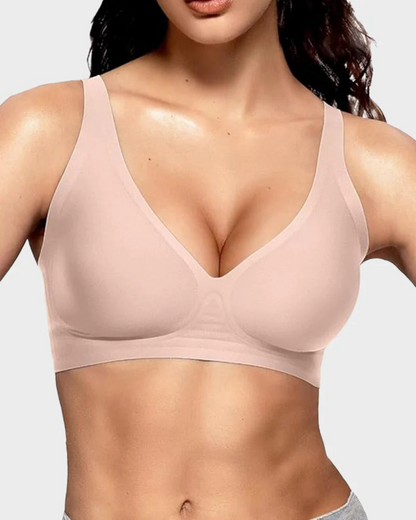 Sujetador push-up sin costuras con escote en V profundo (OFERTA 2X1)