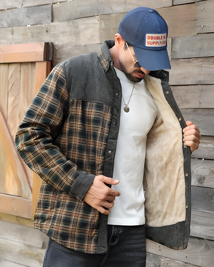 Camisa de Estilo Robusto Con Aislante Térmico Para Hombre®