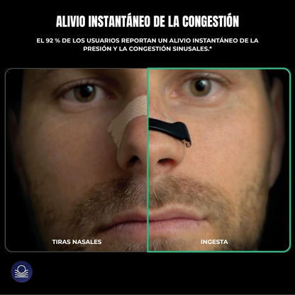 Kit de Tiras Nasales Negras con Adhesión Extra para Respirar Mejor contiene 4 Bandas (OFERTA 2X1)