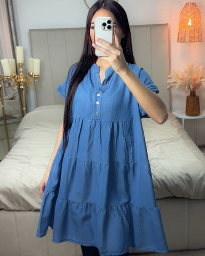 Vestido Denim Estilo casual y fresco para el Verano