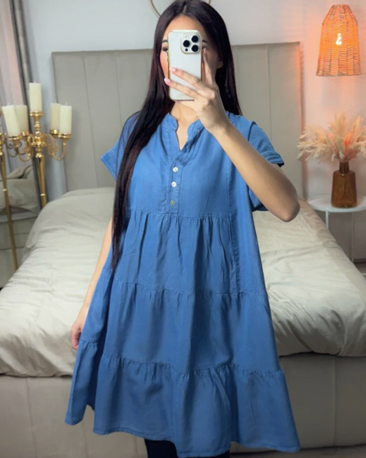 Vestido Denim Estilo casual y fresco para el Verano