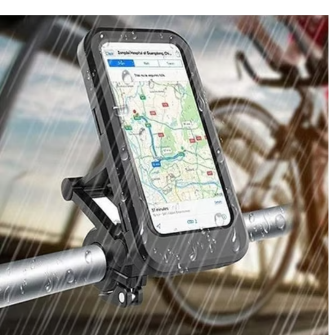 Soporte impermeable para teléfono uso en bicicleta y motocicleta (OFERTA 2X1)