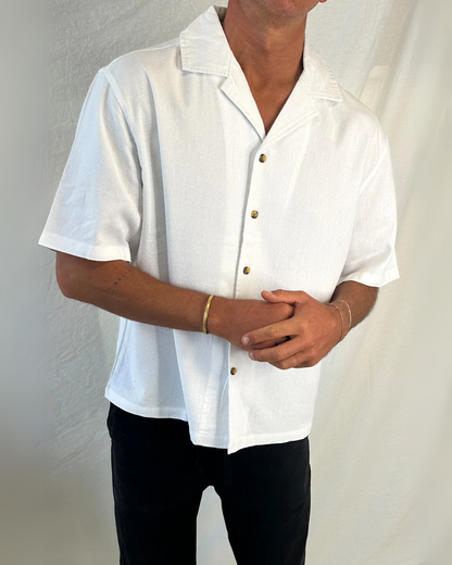 Camisa de Lino Frescura Natural y Estilo Refinado para Toda Ocasión