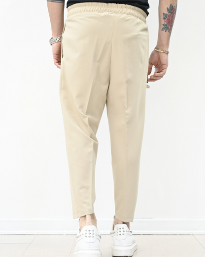 Pantalón Jogger Ancho con Ajuste de Cintura