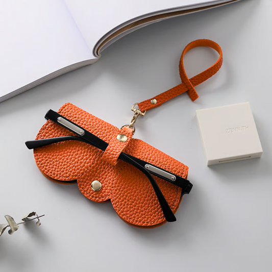 Estuche de Cuero para Gafas