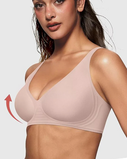 Sujetador push-up sin costuras con escote en V profundo (OFERTA 2X1)