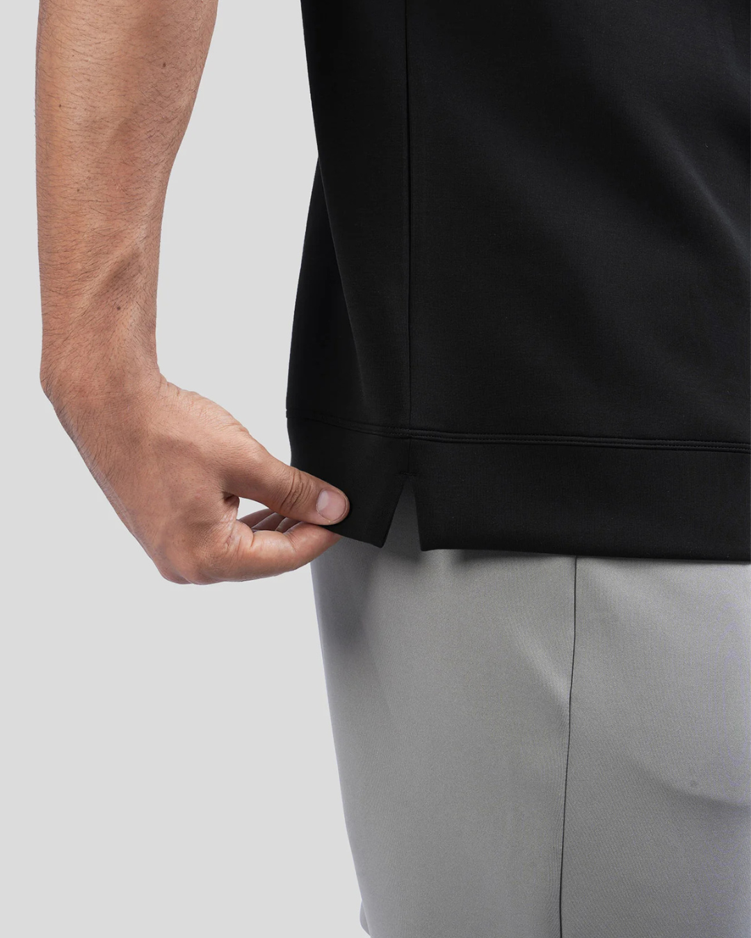 Polo Elástico con Tejido Suave y Resistente Para Hombre