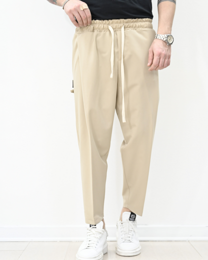 Pantalón Jogger Ancho con Ajuste de Cintura