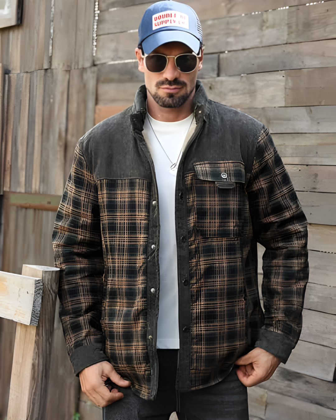 Camisa de Estilo Robusto Con Aislante Térmico Para Hombre®