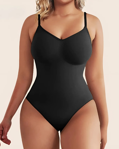 Body modelador con tirantes ajustables para mujer