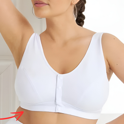 Sujetador sin Aros para Tallas Grandes con Botones Delanteros (OFERTA 2X1 GRATIS)