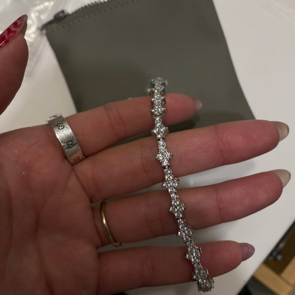 Pulsera Bañada en Plata