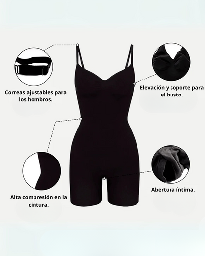 Body de Cuerpo Entero Levanta Glúteos para Mujer