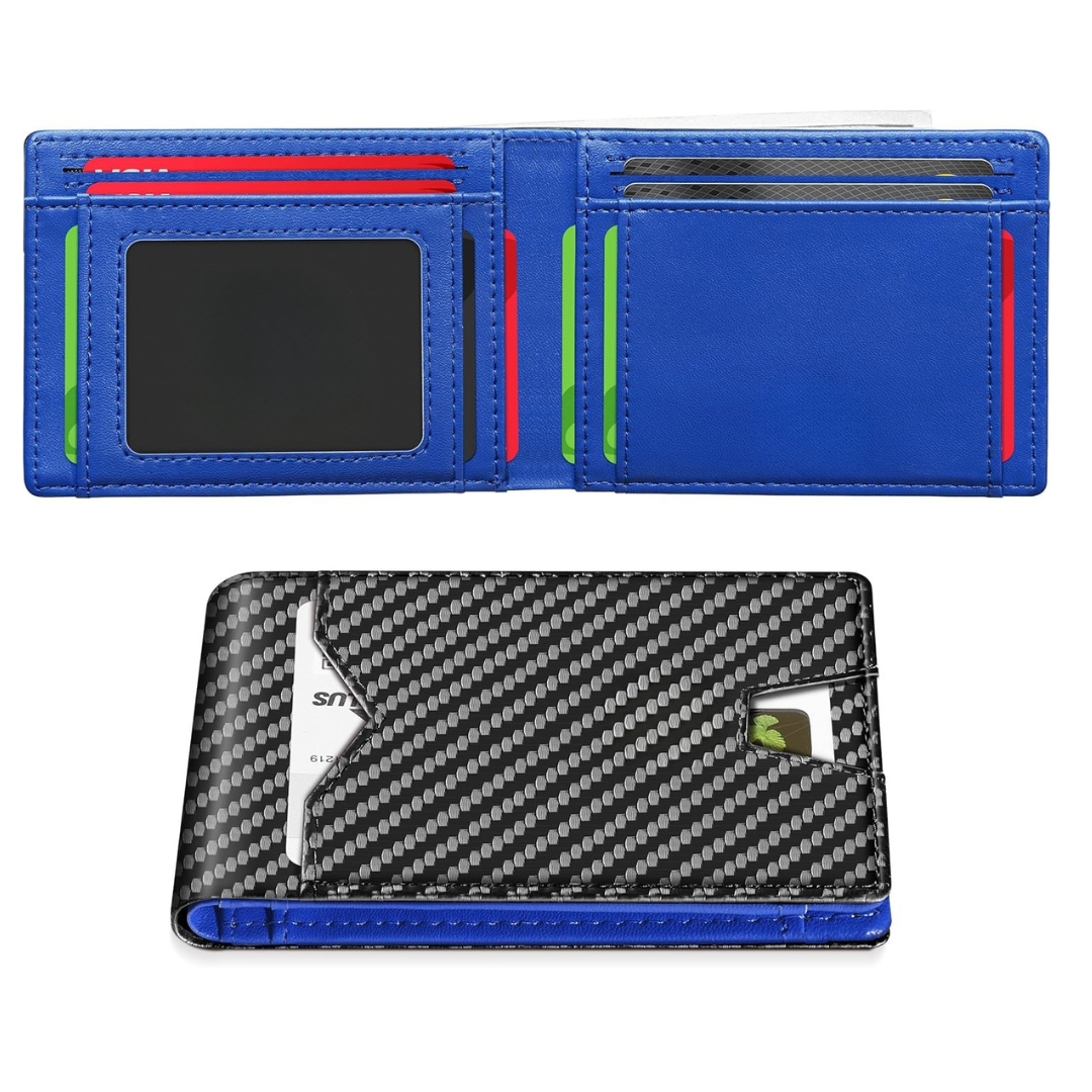 Cartera de Cuero Fino con Protección RFID®