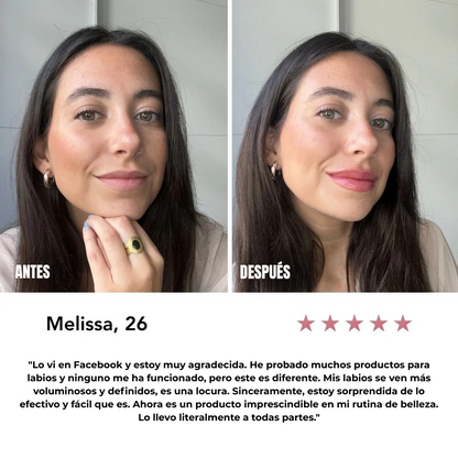 Voluminizador de Labios Natural con Efecto Inmediato y Resultados Extremos para una Hidratación Intensa (OFERTA 2X1)
