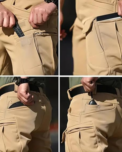 Pantalón Impermeable con Forro Polar para Hombre
