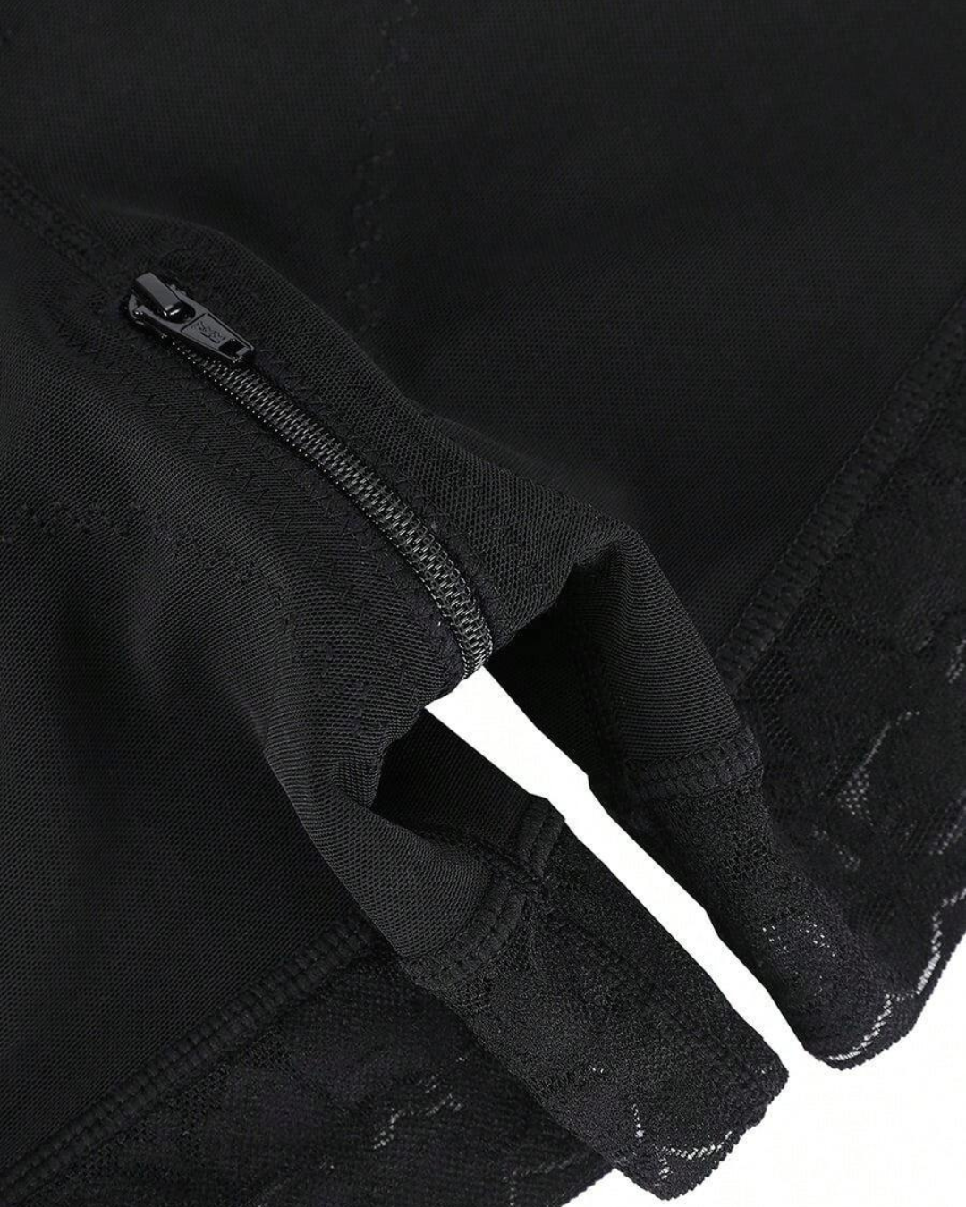 Faja de Talle Alto con Encaje y Corchetes para Mujer (2X1 OFERTA)