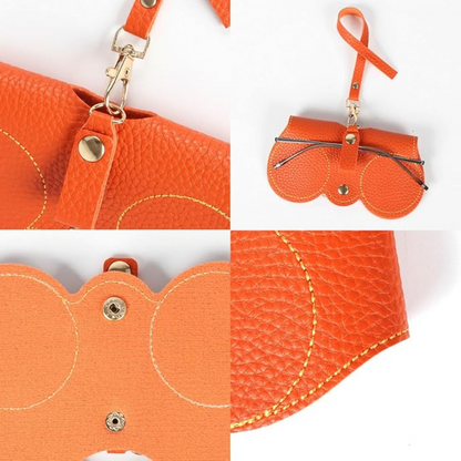 Estuche de Cuero para Gafas