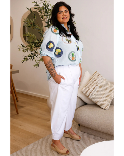 Pantalón Ajustado de Verano para Mujer