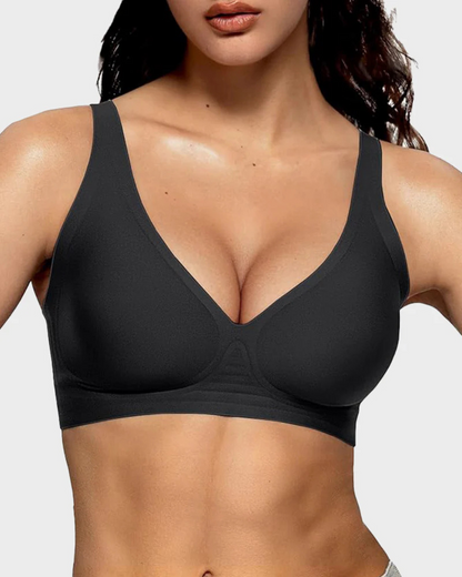 Sujetador push-up sin costuras con escote en V profundo (OFERTA 2X1)