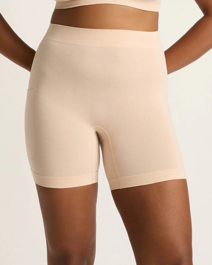 Shorts sin Costuras con Bolsillo Lateral Suavidad, Sujeción y Comodidad (OFERTA 2X1)